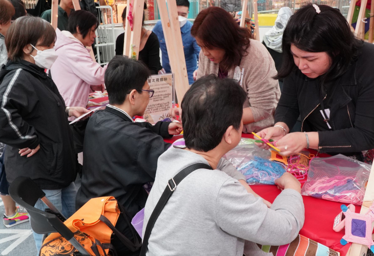 「木蘭當『互』『織』」社區節