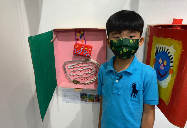 香港聖公會聖西門西貢幼兒學校在香港視覺藝術中心舉行作品展