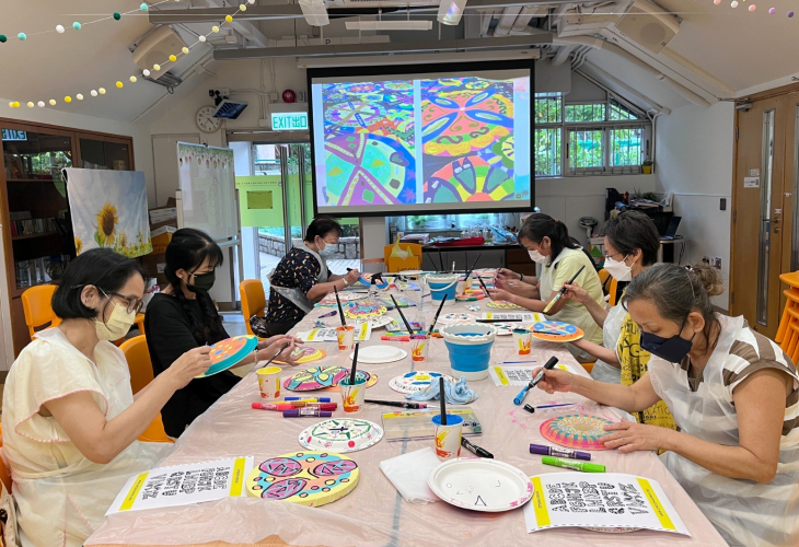 陳小姐加入中心的義工服務