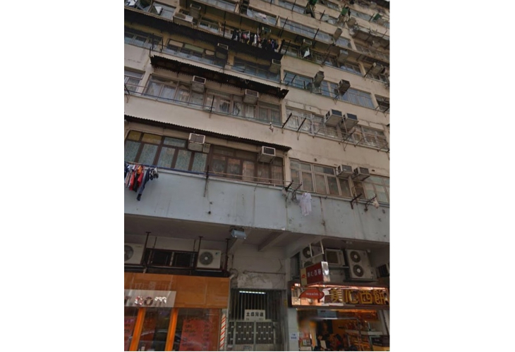 計劃單位位於土瓜灣道68A-70C，共53個單位，圖為大廈外觀