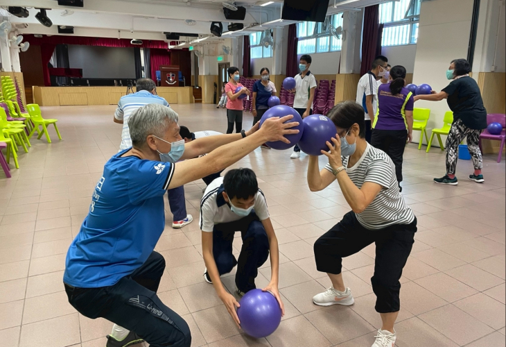 長者 X SEN學生打破隔膜齊運動 體驗運動樂趣 建立跨代友誼