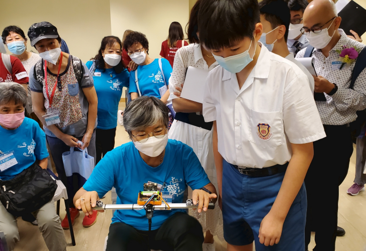 「愛．創耆樂」首次邀請長者擔任測試員