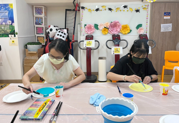 陳小姐加入中心的義工服務