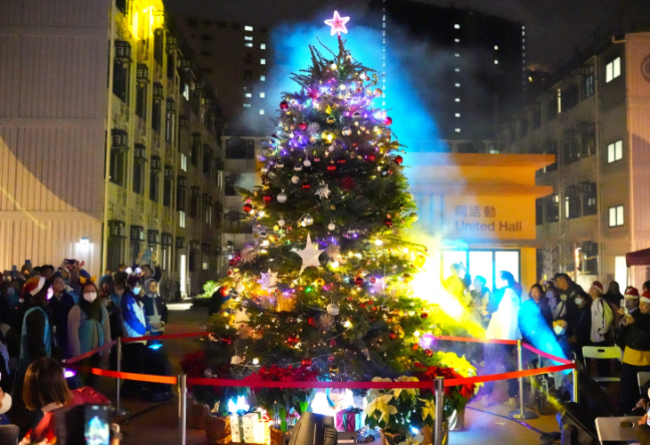 聖誕夜倍添溫暖